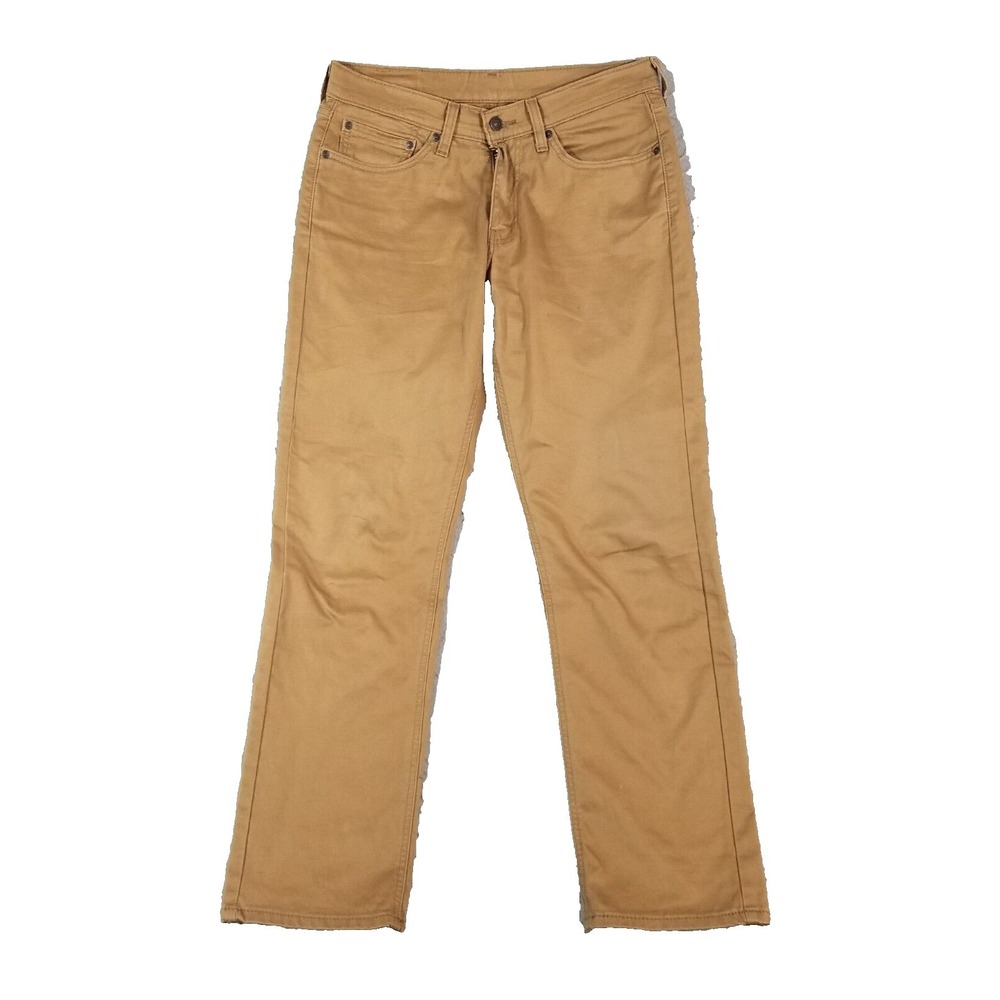 Levi's 541 jeans men's 31x32 athletic straight Brown stretch flex denim pants